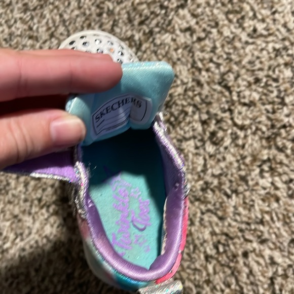 Sketchers twinkle toes toddler size 5c - Picture 7 of 9